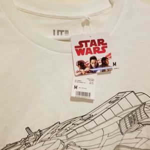 Uniqlo Tops - NWT - Uniqlo Star Wars Millennium Falcon T Shirt Uniqlo Tops - NWT - Uniqlo Star Wars Millennium Falcon T Shirt